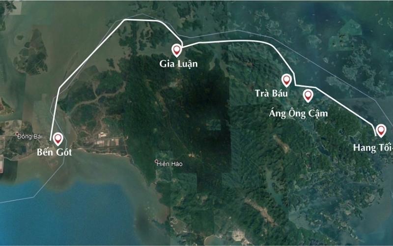 Sơ đồ tham quan tuyến 3