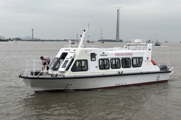 Speedboat departing from Binh Wharf or Hong Bang Port reach Cat Ba Island in under an hour