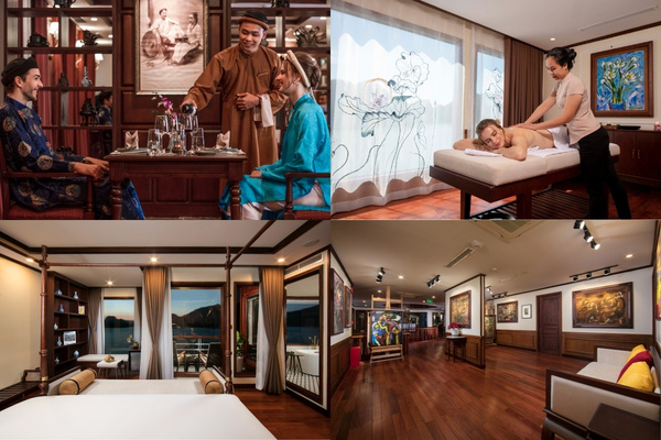 Heritage Cruises Binh Chuan offers 20 private suites, Indochine dining, and a curated cultural