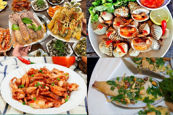 Đừng quên trải nghiệm thiên đường hải sản tươi sống tại vịnh Lan Hạ