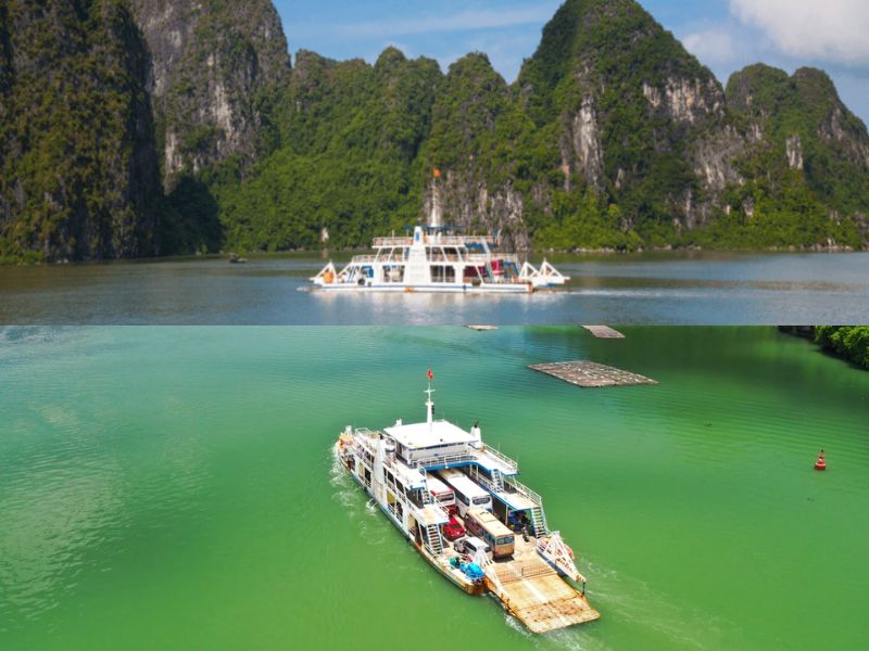 Phà Gia Luận có vị trí địa lý thuận lợi