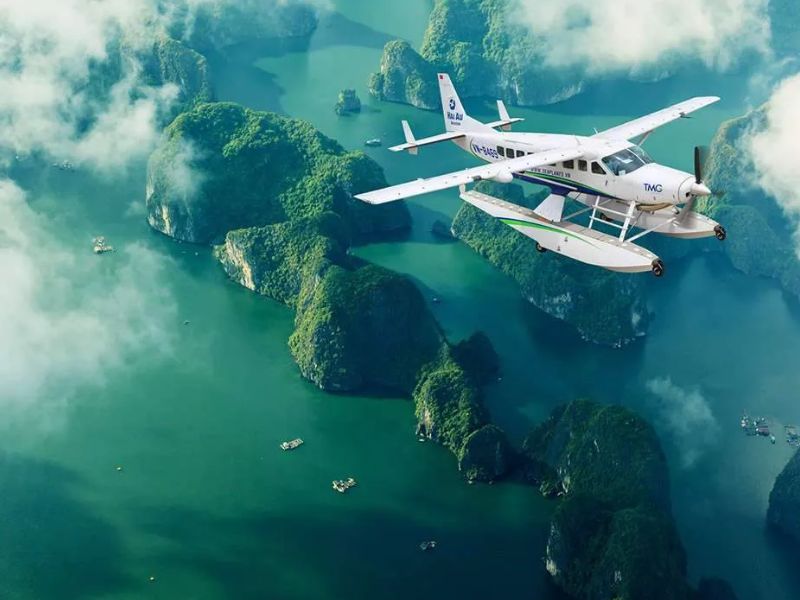 Thuỷ phi cơ Tuần Châu mang đến trải nghiệm toàn cảnh ấn tượng cho du khách