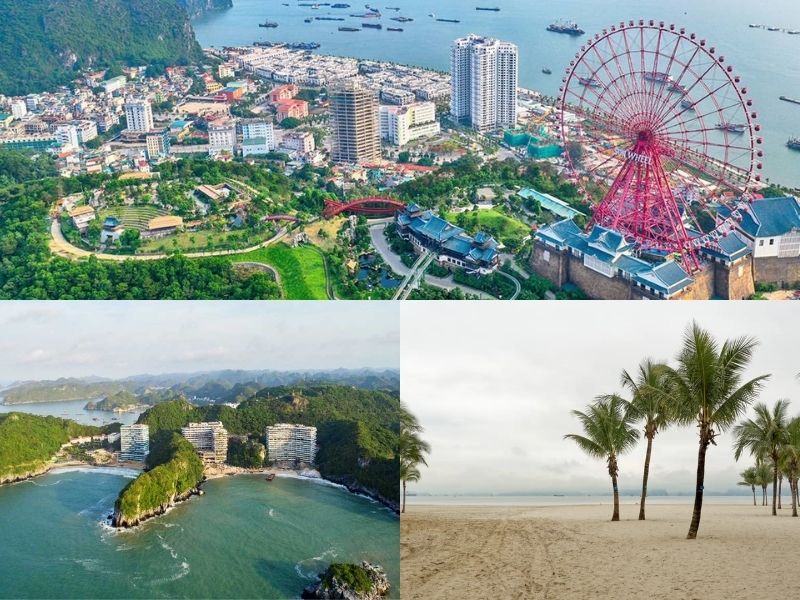 Entertainment venues near the Tuan Chau port