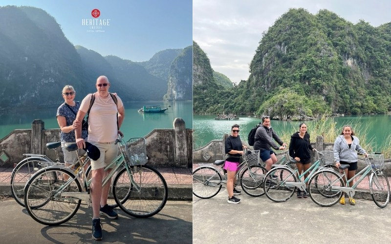 Cycle through Viet Hai Village on Cat Ba Island